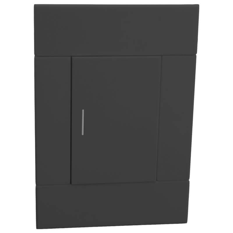 Veti 2 - Charcoal Single Lever Wall Switch