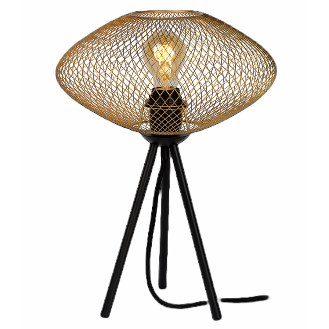 Slade Gold Mesh Table Lamp