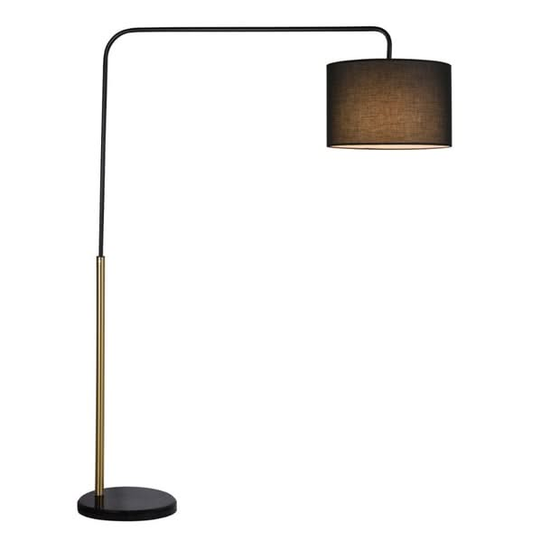 1st Class Black & Gold Floor Lamp