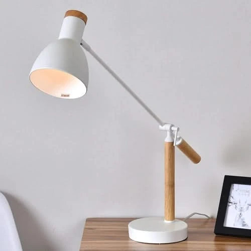 Brodie White Nordic Table Lamp