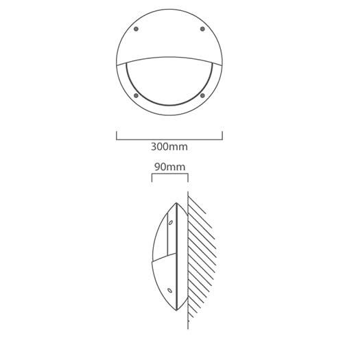 Fumagalli Coastal - Lucia Eyelid Bulkhead - Future Light - LED Lights South Africa