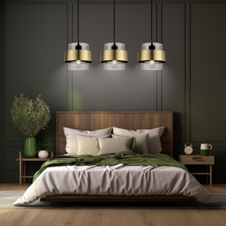 Astrid Gold Pendant Light - Future Light - LED Lights South Africa