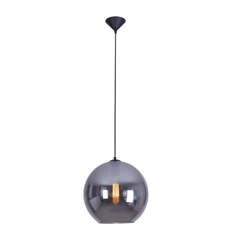 Atlas Large Smoke Pendant Light