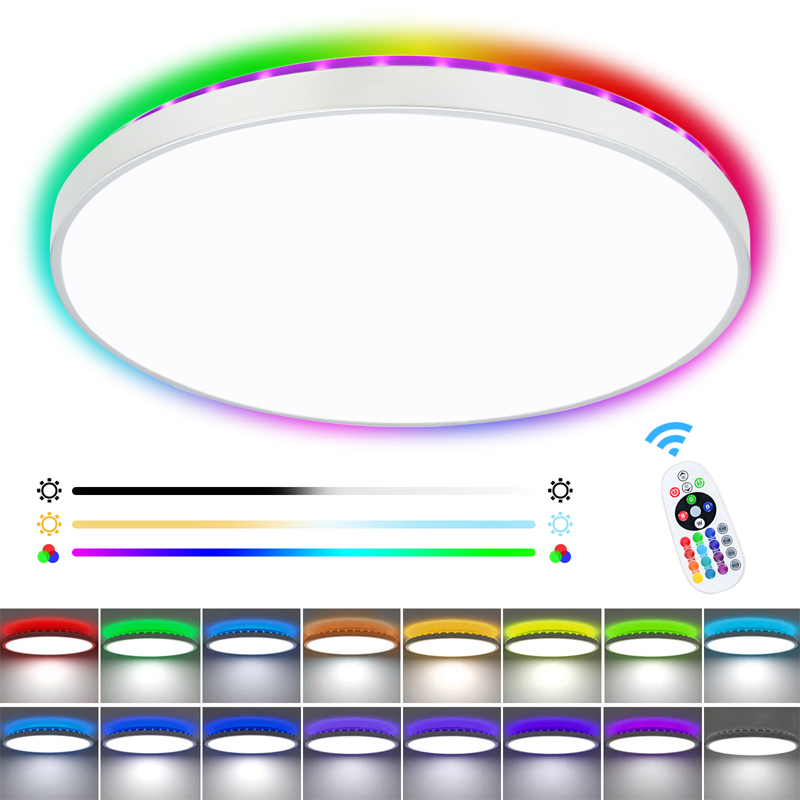 RGB Backlit LED Ceiling Light