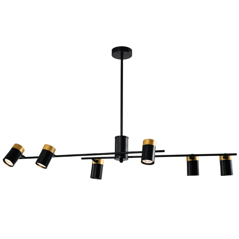 Konak Black & Gold Chandelier