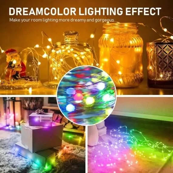 Smart LED Fairy Lights - IP65 Waterproof