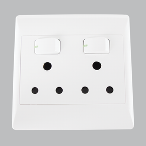 EPL White Socket - 16 Amp Double Socket (Launch Special) - Future Light - LED Lights South Africa