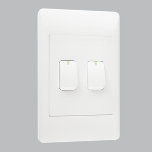 EPL White Switch - 2 Lever 1 or 2 Way Switch - 2 X 4 (Launch Special) - Future Light - LED Lights South Africa