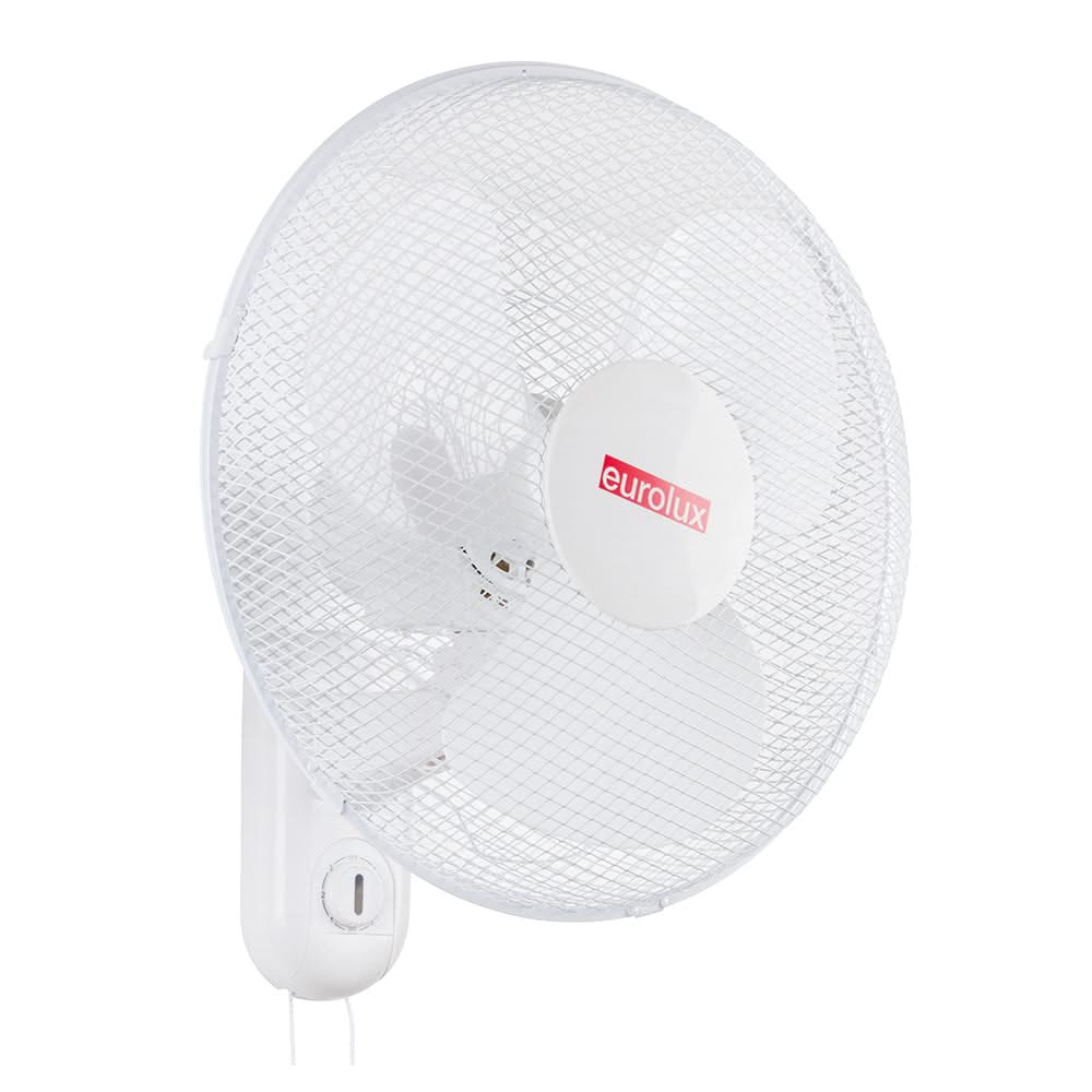 White 3 Blade Wall Fan