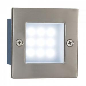 LED Foot Light - Square Stainless Steel