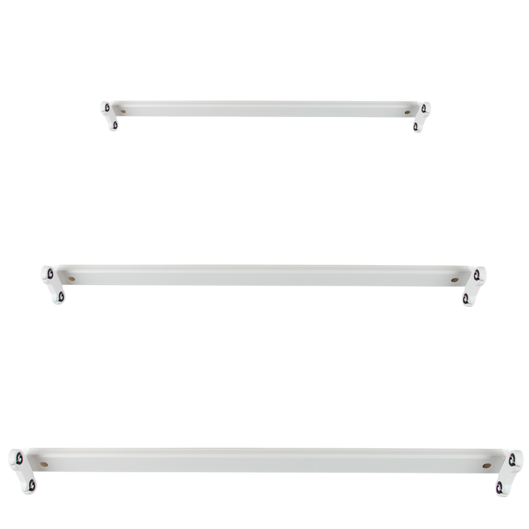 Double Open Channel LED T8 Tube Fittings - Future Light - LED Lights South Africa