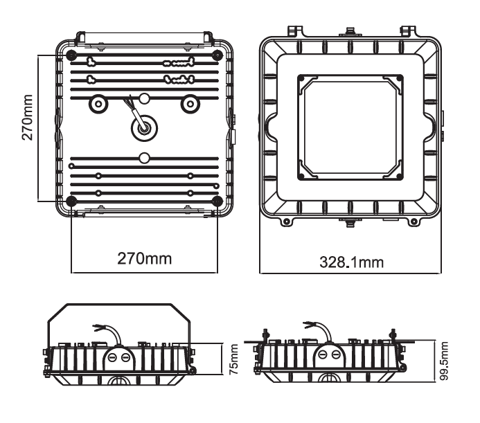 Defender All-In-One LED Canopy Light