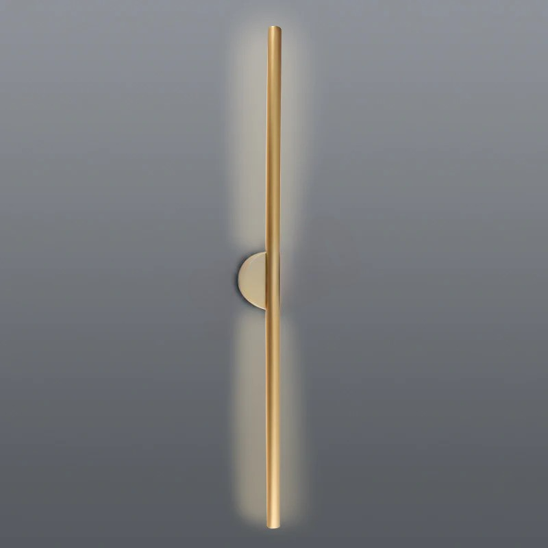 Hidra Gold Linear Wall Light