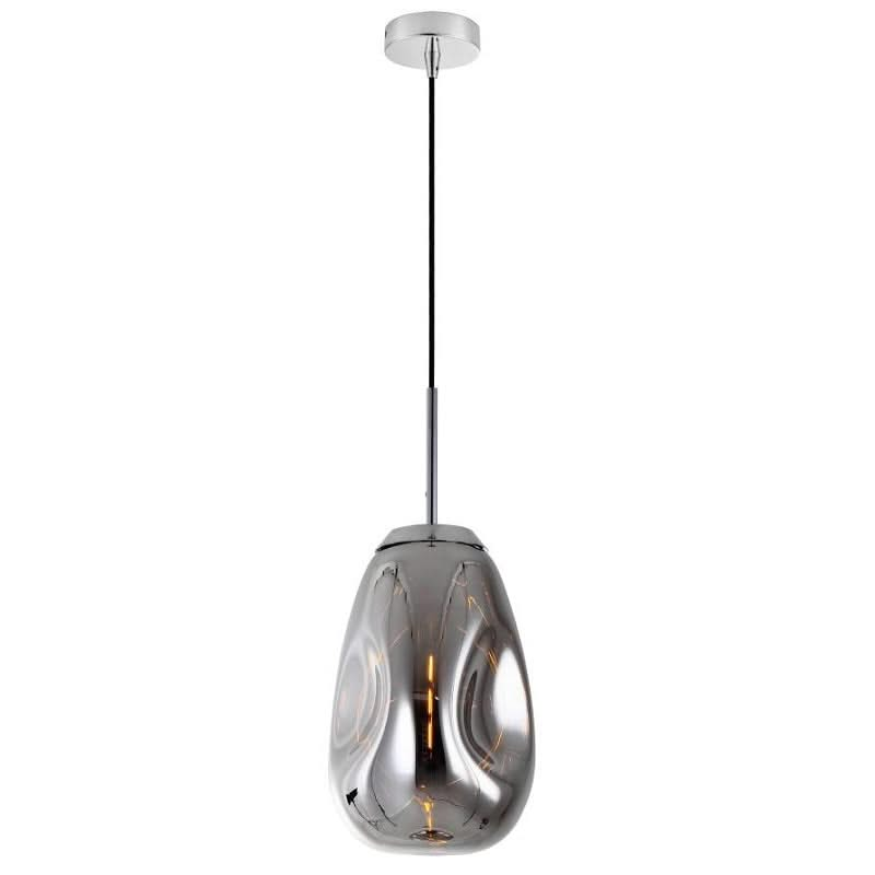 Murphy Smokey Chrome Pendant Light