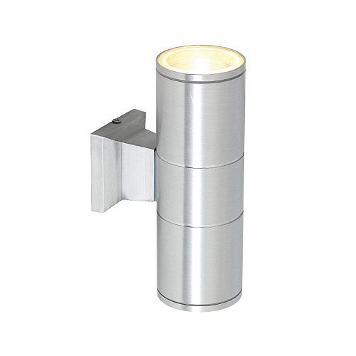 Round Up & Down Aluminium Outdoor Wall Light