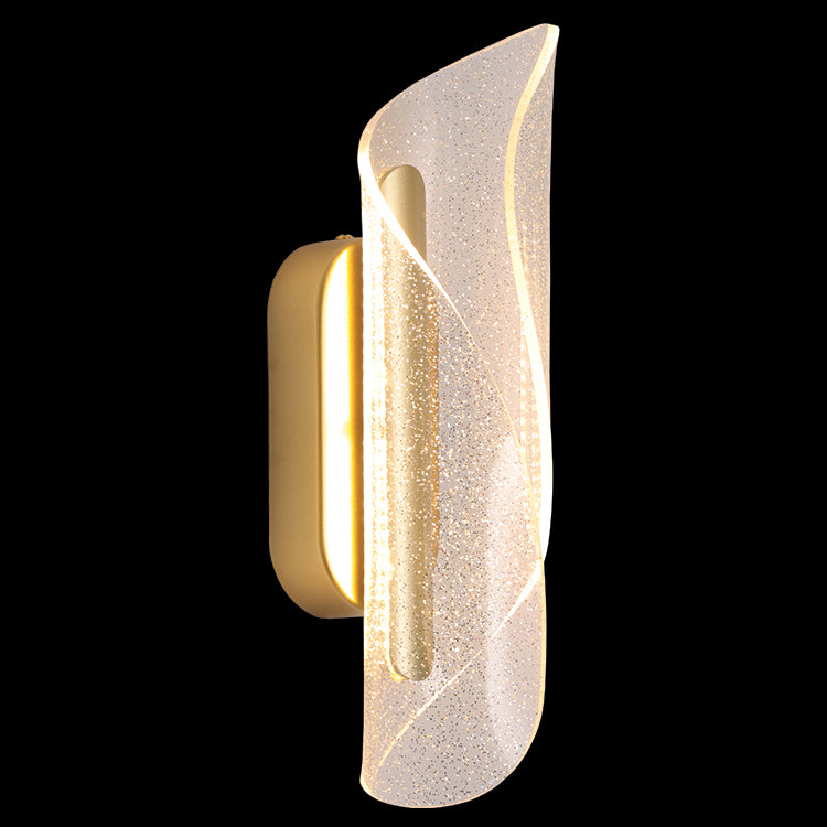 Gold Butterfly LED Wall Light