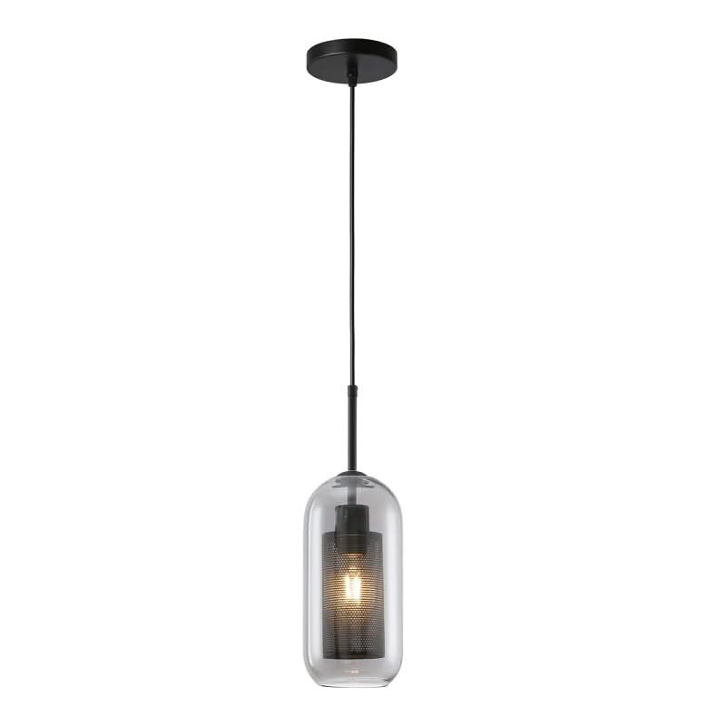 Black New York Tall Pendant Light