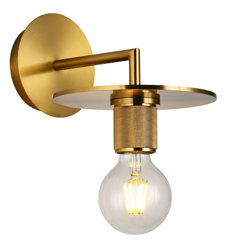 Trend Disc Wall Light - Gold