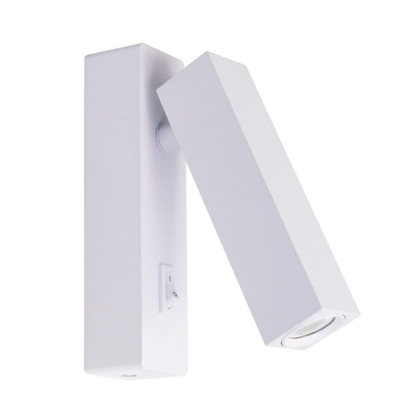 Kolo Square White Bedside Reading Light