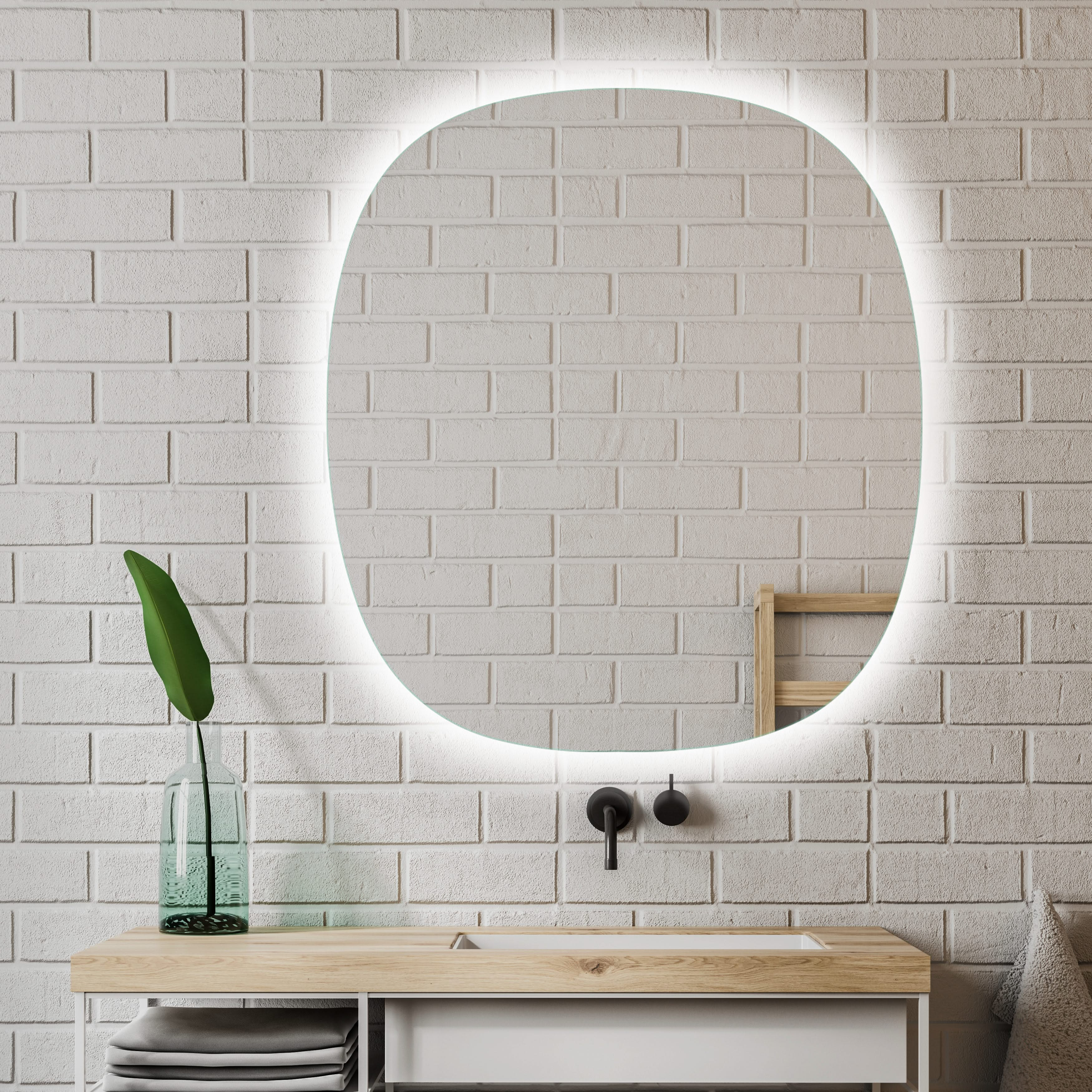 Focco Nora LED Mirror - Dual Position