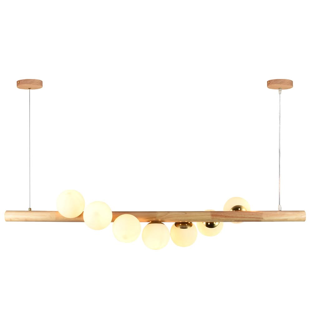 Astral Beam Wooden Pendant Light