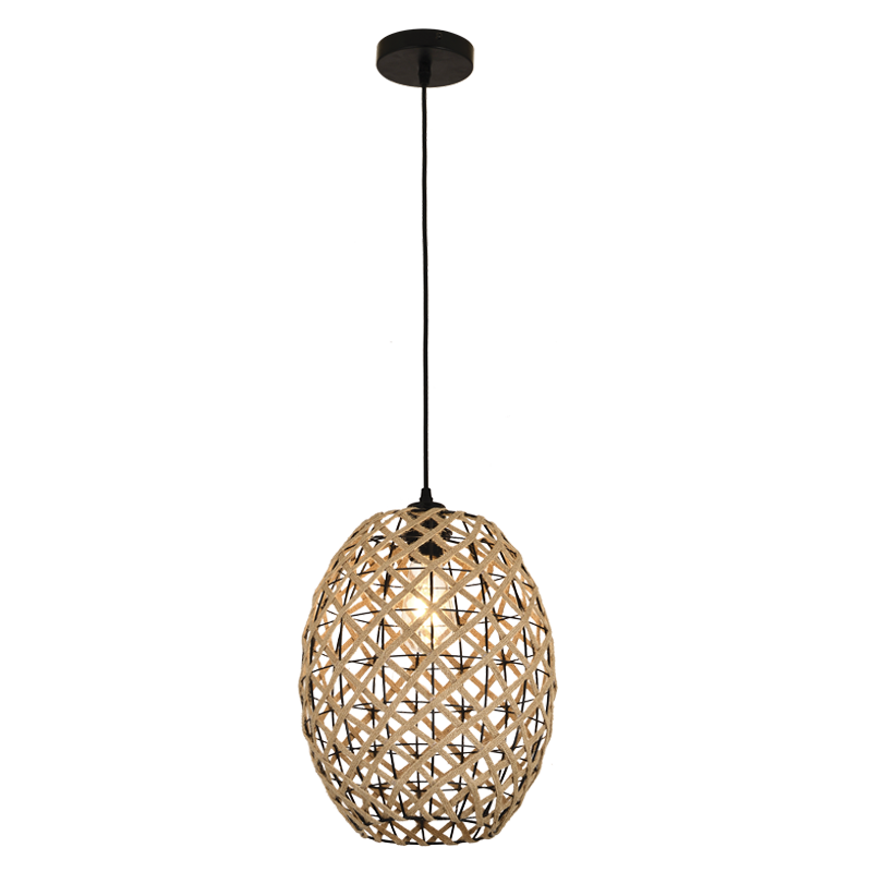 Metal & Rope Pendant Light (Launch Special)