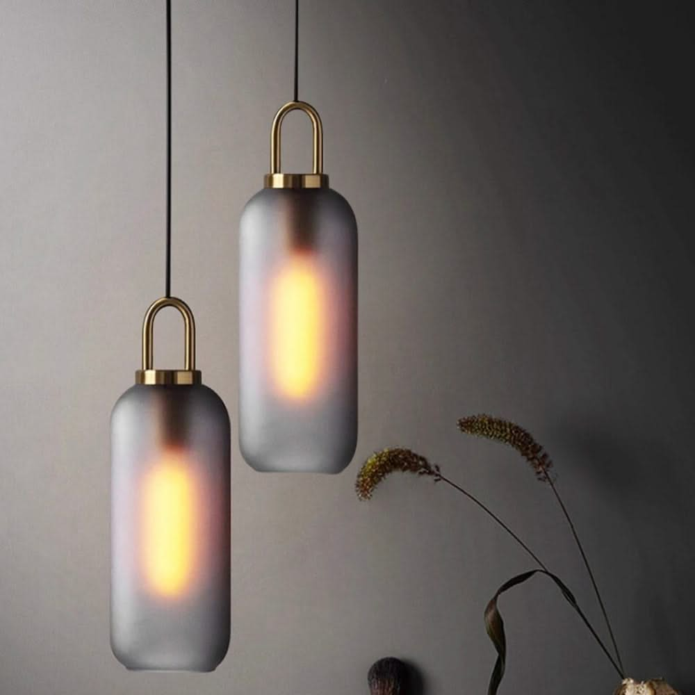 Nougat Smoke Pendant Light