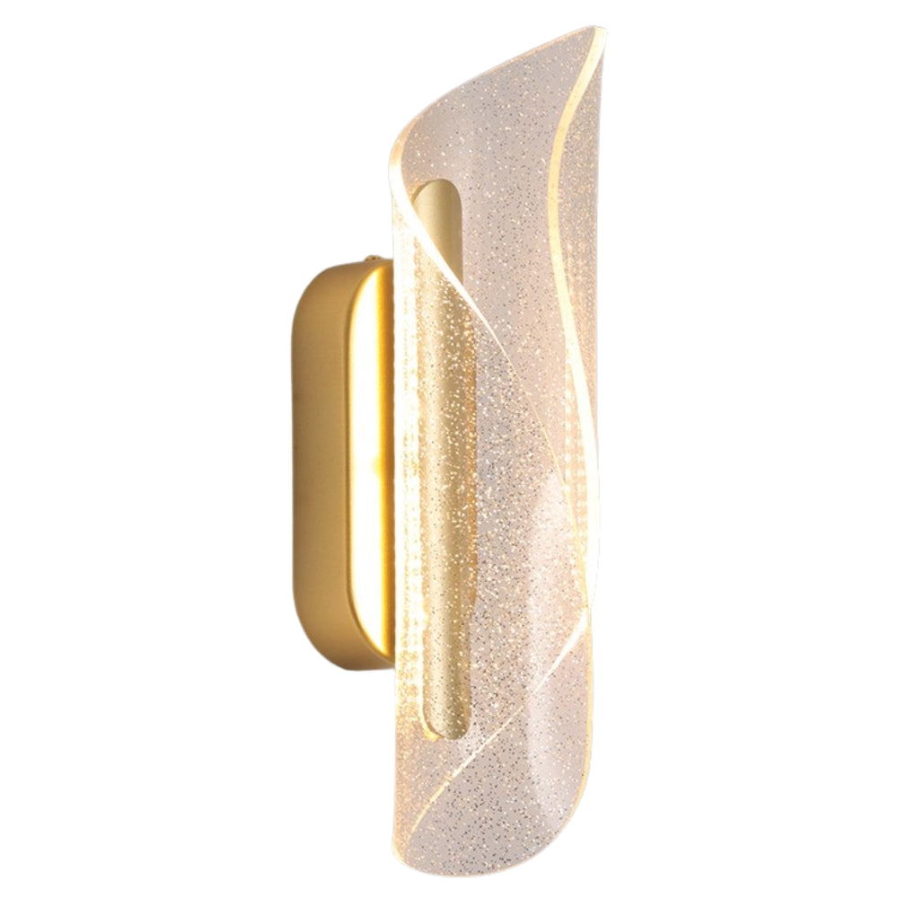 Gold Butterfly LED Wall Light