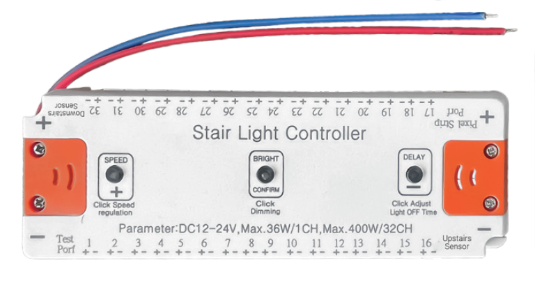 LED Strip Light - Stair Light Controller 12-24Vdc