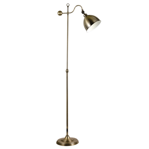 Kenton Antique Brass Floor Lamp (Launch Special) - Future Light - LED Lights South Africa