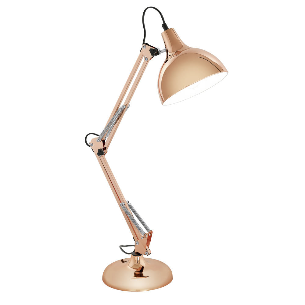 Borgillo Adjustable Copper Table Lamp