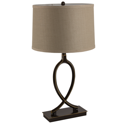 Black Gold LED Table Lamp