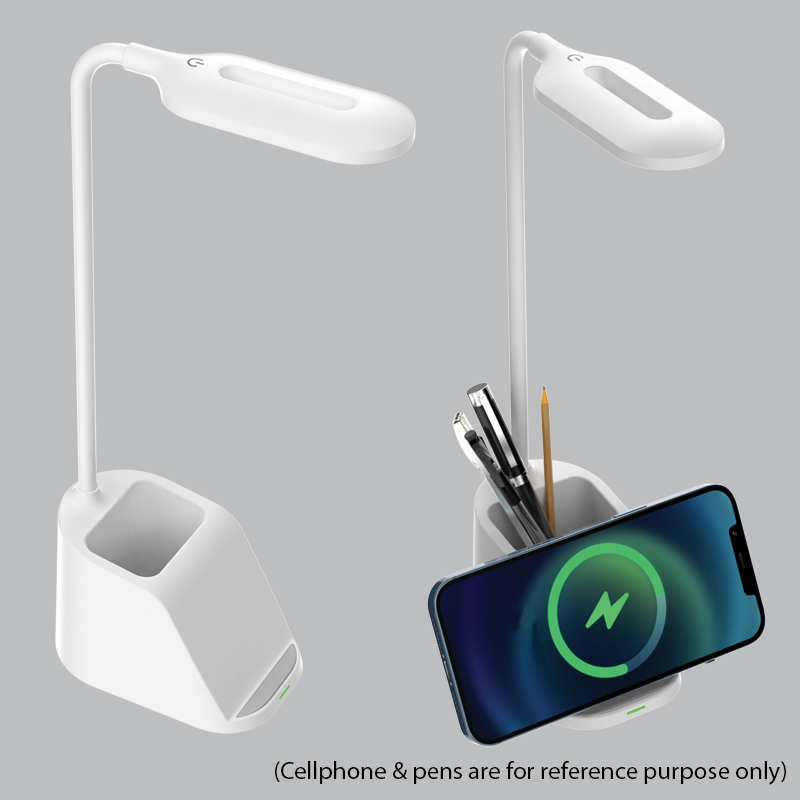 LED Table Lamp with Wireless Charging