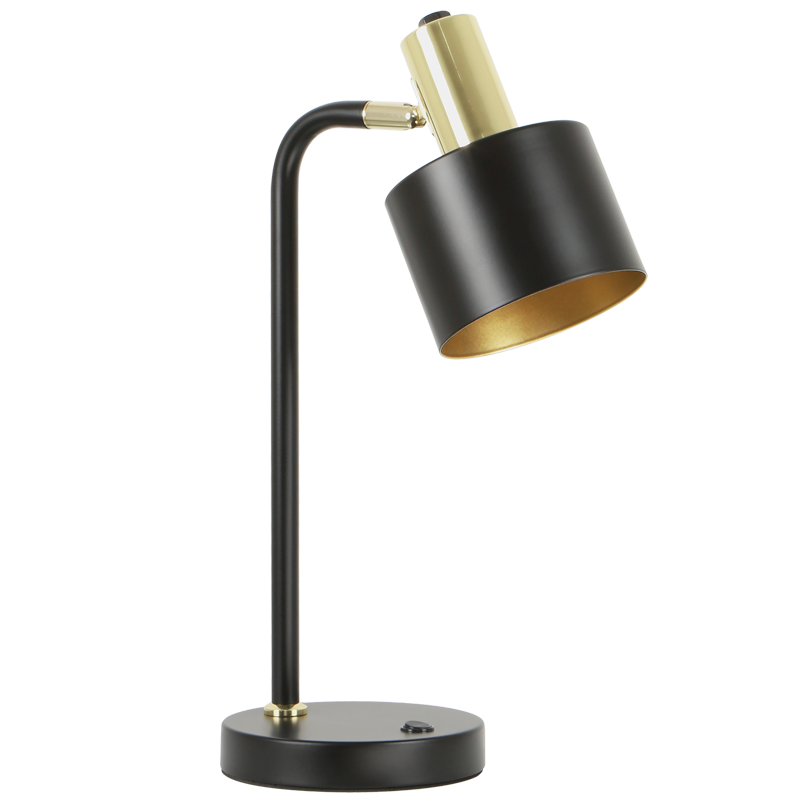 Doma Black & Gold Table Lamp