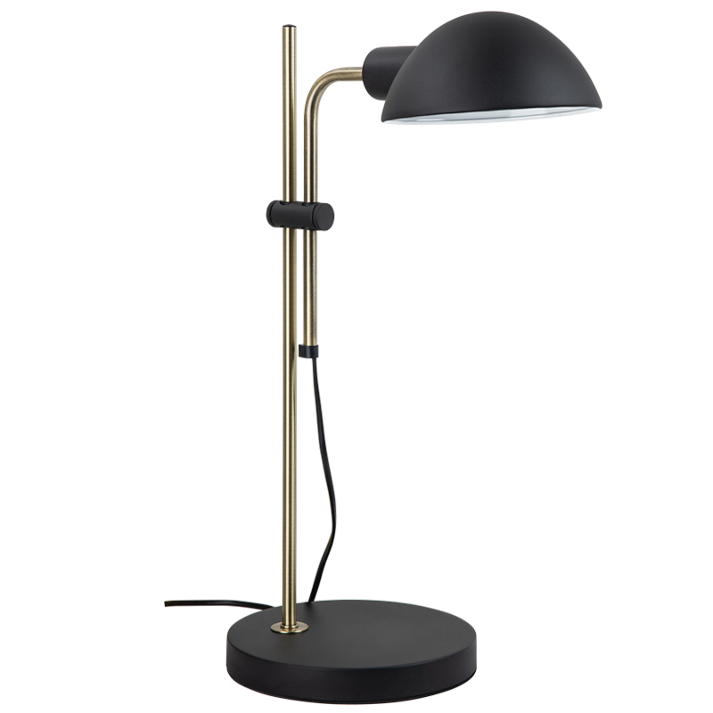 Keller Black & Brass Table Lamp