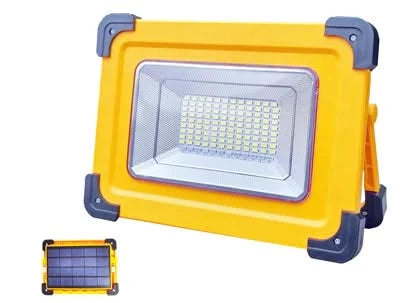 110W Solar & Rechargeable Portable Worklight