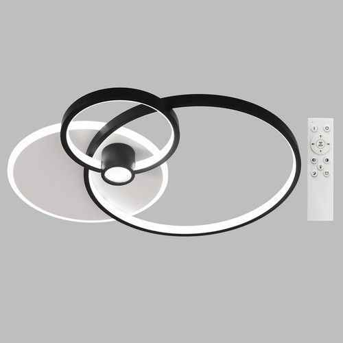 Silo LED Ceiling Light (Dimmable, CCT & Remote Control)