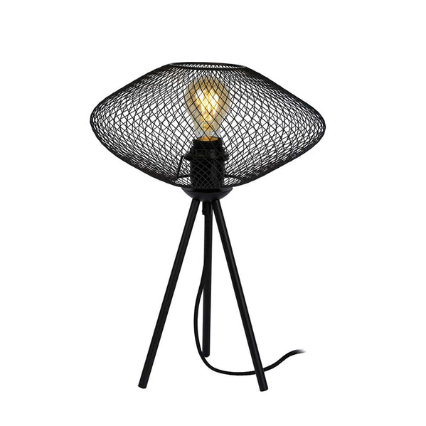 Slade Black Mesh Table Lamp