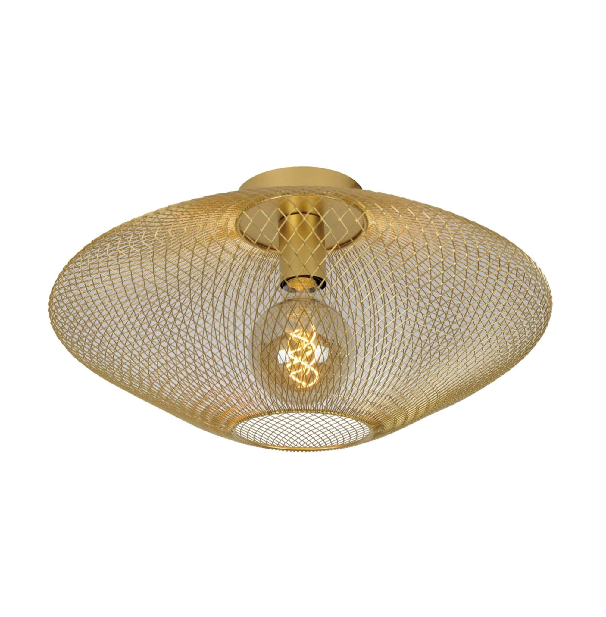 Slade Gold Mesh Ceiling Light