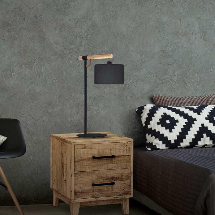 Shawela Black Table Lamp Black