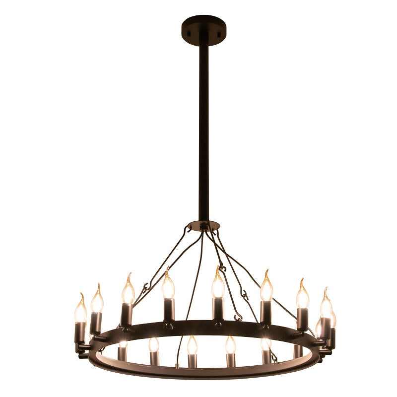 Ranch 18 Light Chandelier (Launch Special)