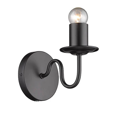 Harry Black Indoor Wall Light