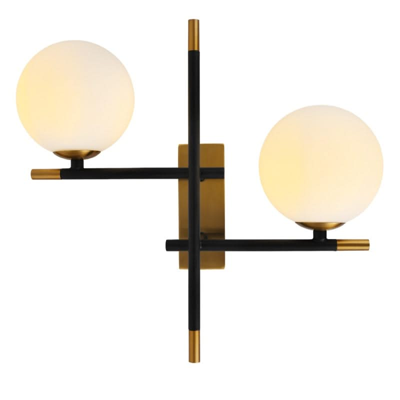 Unwind Black & Gold Wall Light