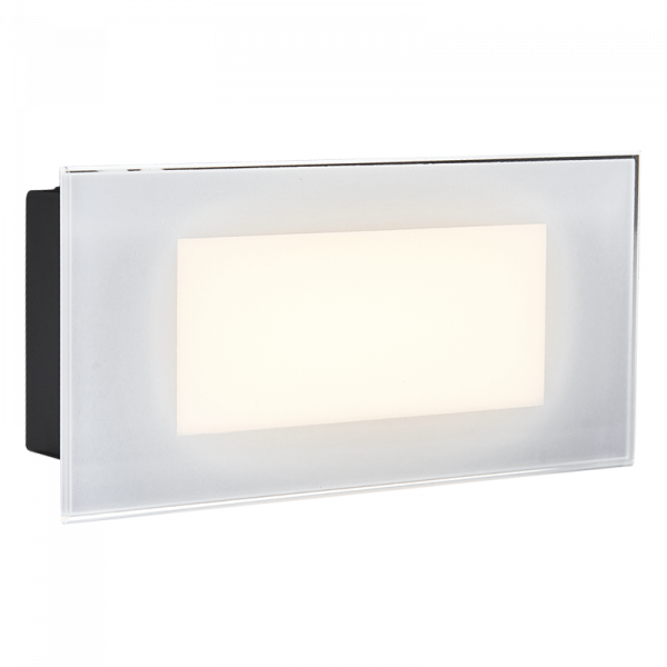 LED Footlight Polycarbonate Base with Glass Cover IP65 - Future Light - LED Lights South Africa