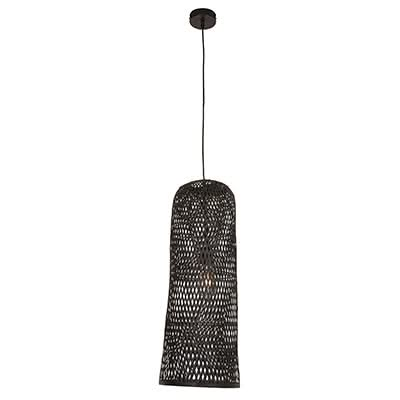 Jellis 250 Black Rattan Pendant - Future Light - LED Lights South Africa