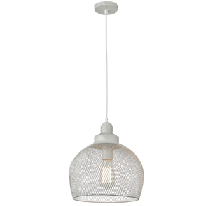 Metal Pendant French White PEN208 - Future Light - LED Lights South Africa