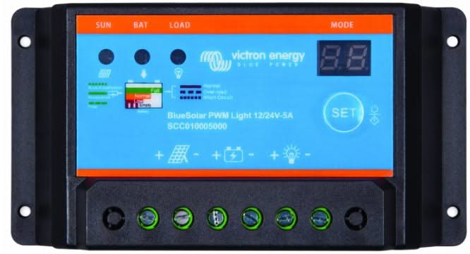 Victron PWM Solar Charge Contoller - 5A / 10A / 20A - Future Light - LED Lights South Africa